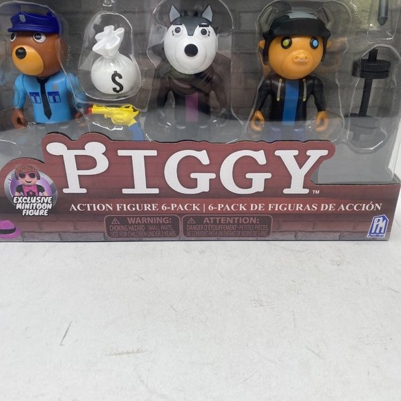 Piggy Action Figure 6 Pack Series 2 Exclusive MiniToon Figure Includes DLC New - Picture 5 of 6